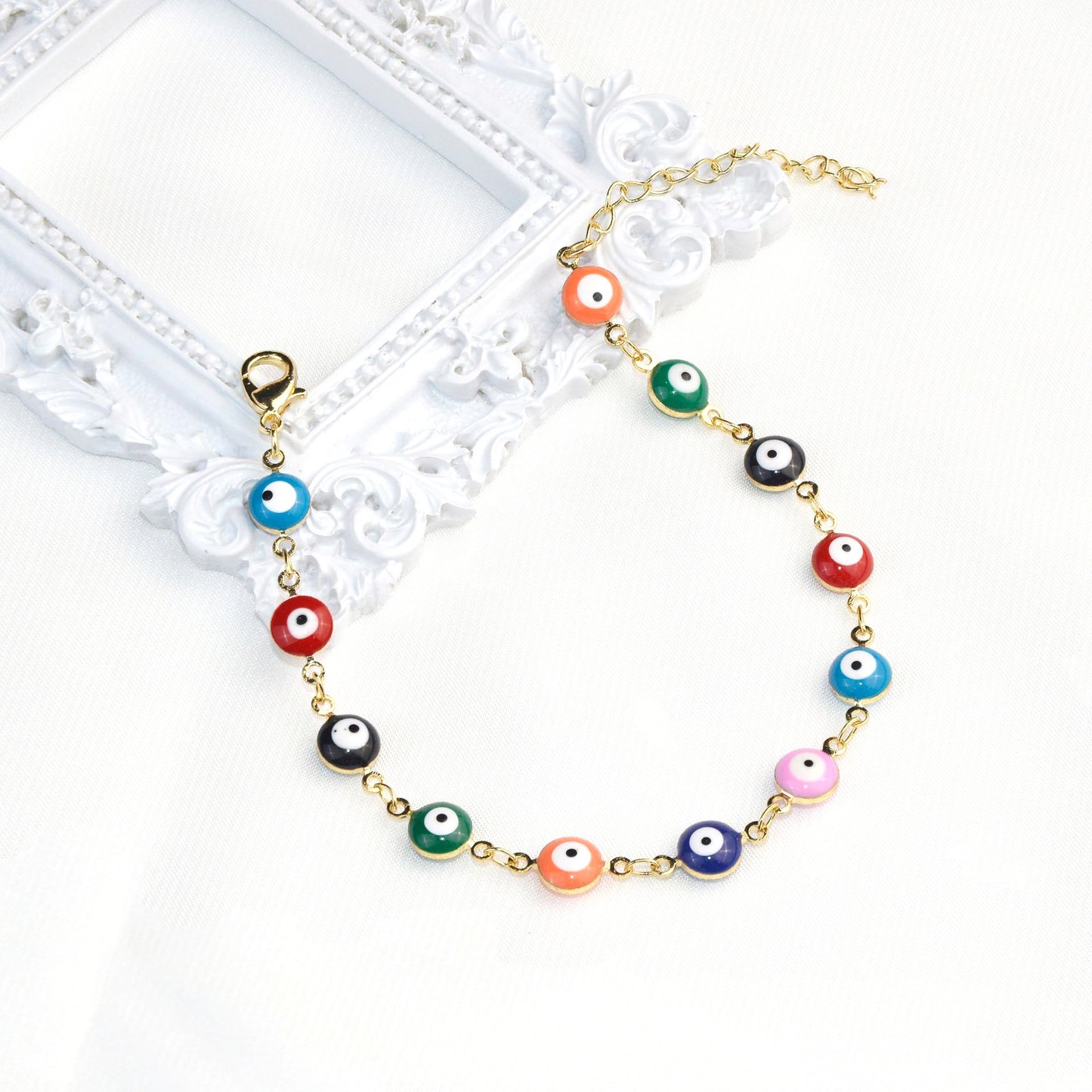Colorful Eye Charm Eyewear Chain Acalora