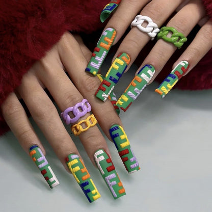 Creative and stylish art nails Acalora