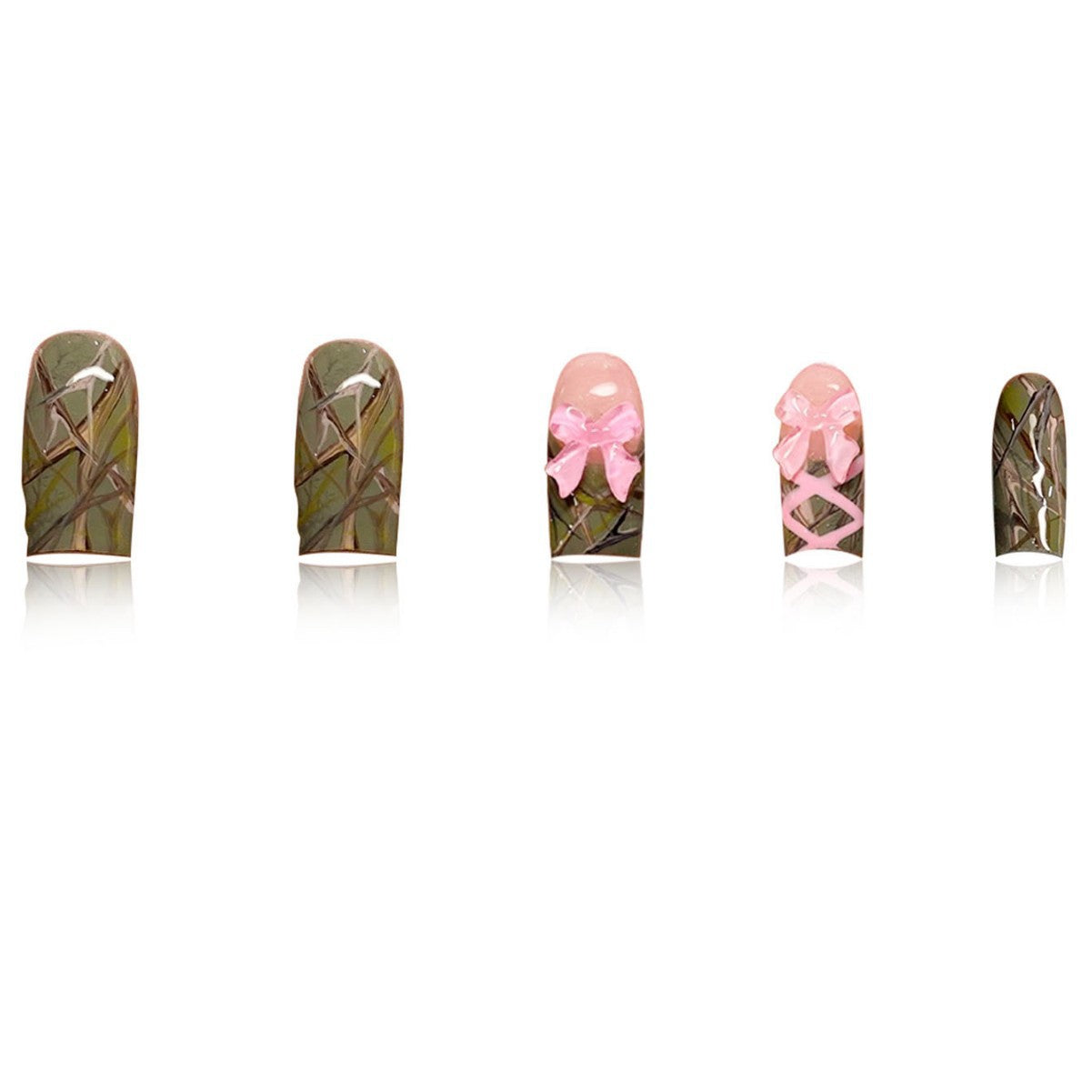 Floral Ombre Nail Wraps Acalora