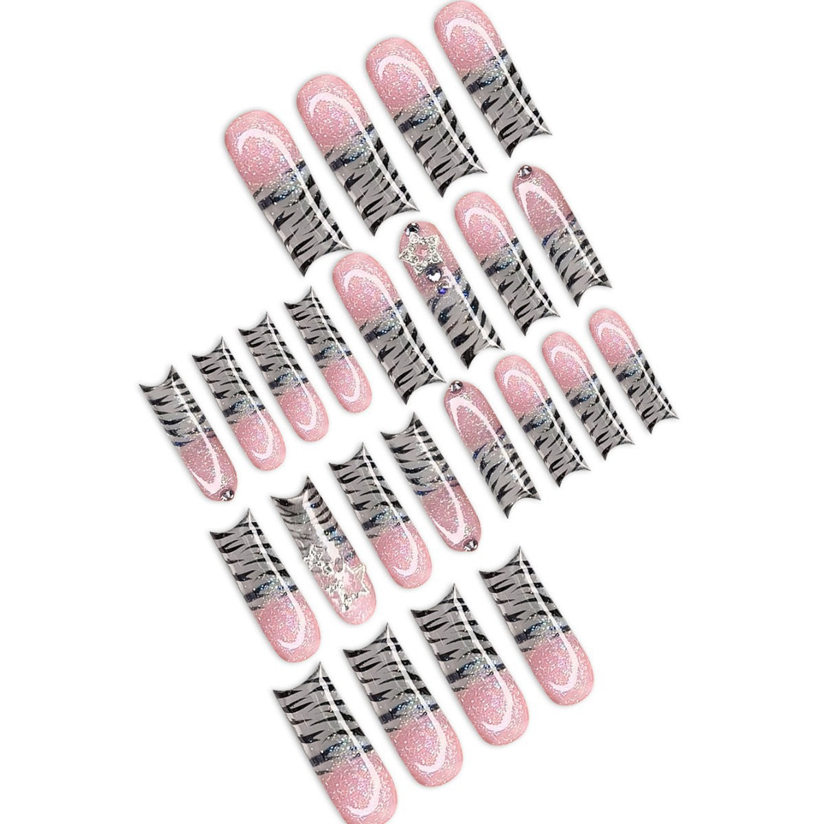 Glamorous Long Nail Art Extensions Acalora