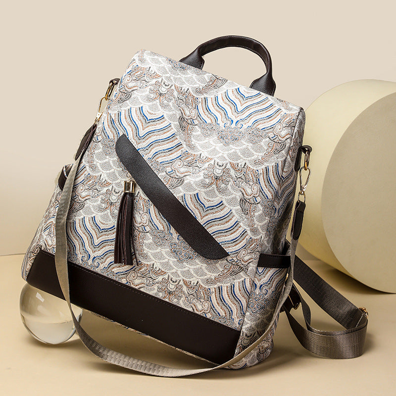 Elegant Quilted Backpack Acalora