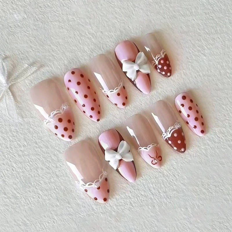 Decorative Press-On Nail Art Set Acalora