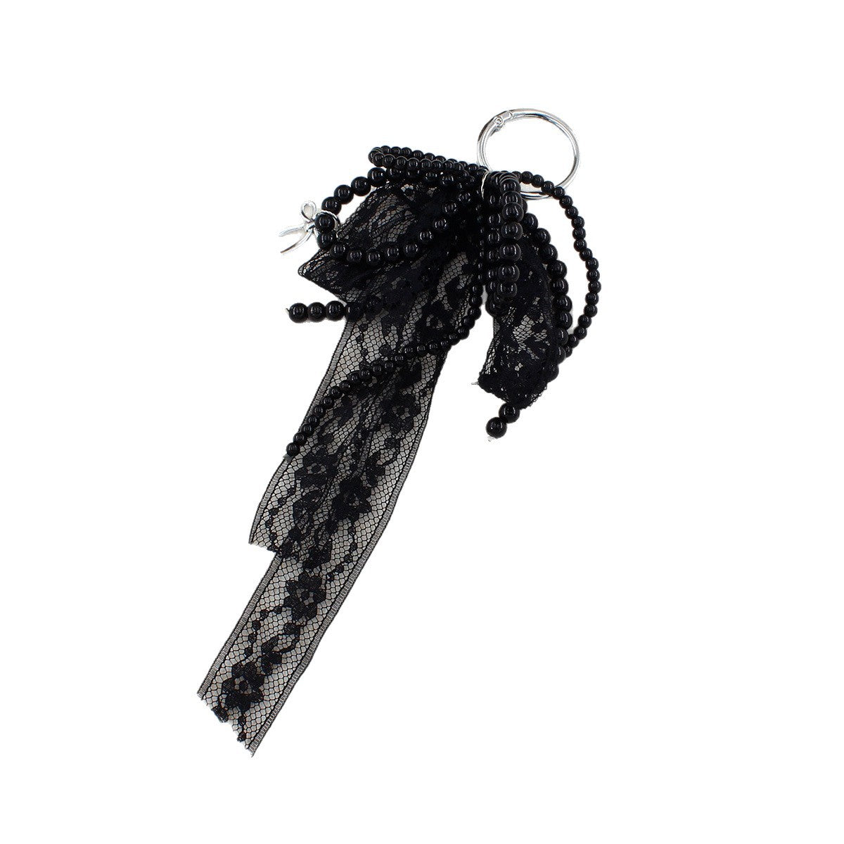 Lace and Bead Keychain Acalora