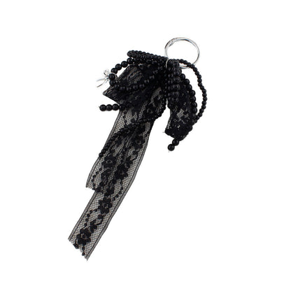 Lace and Bead Keychain Acalora