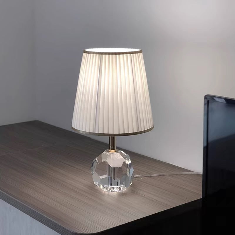 Crystal Base Accent Table Lamp