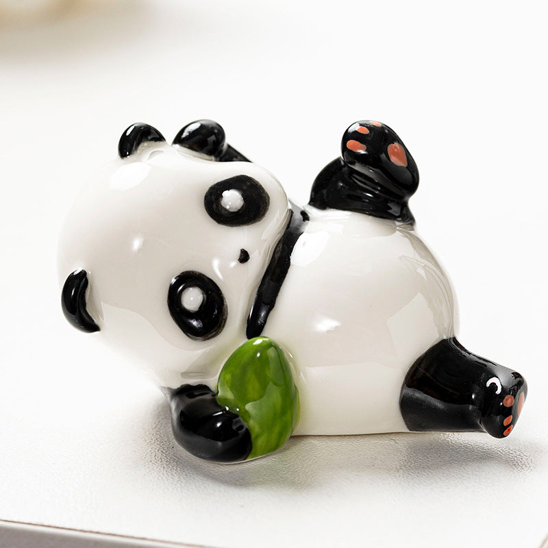 Cute Panda Decorative Figure Acalora