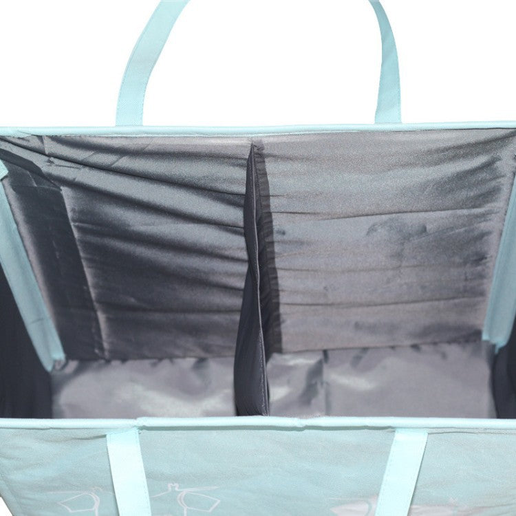 Laundry separator basket with handles and compartments Acalora