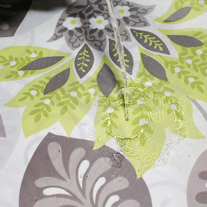 Elegant Floral Shower Curtain