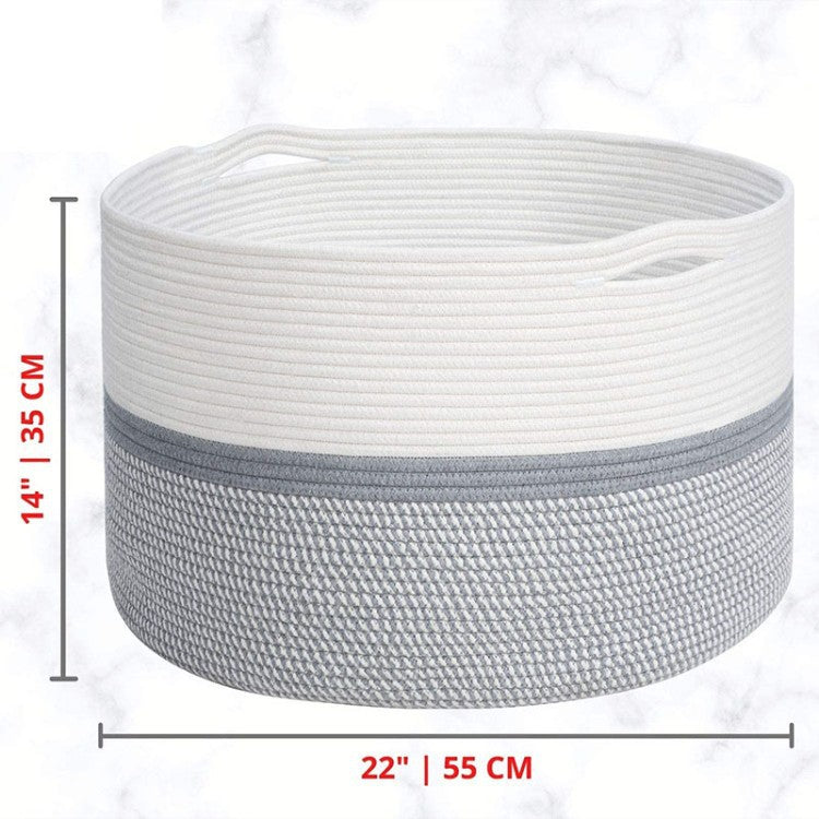Stylish storage basket made of durable material Acalora