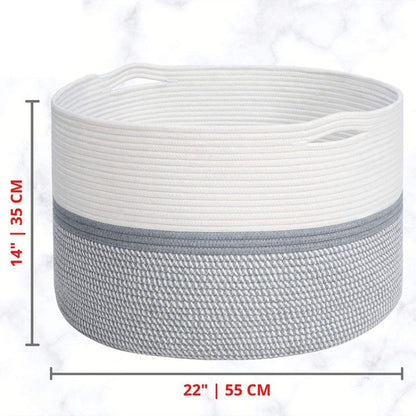 Stylish storage basket made of durable material Acalora