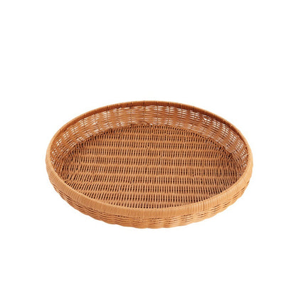 Handwoven Decorative Serving Tray Acalora