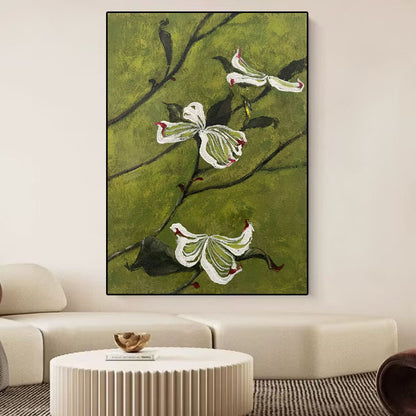Floral Relief Wall Art