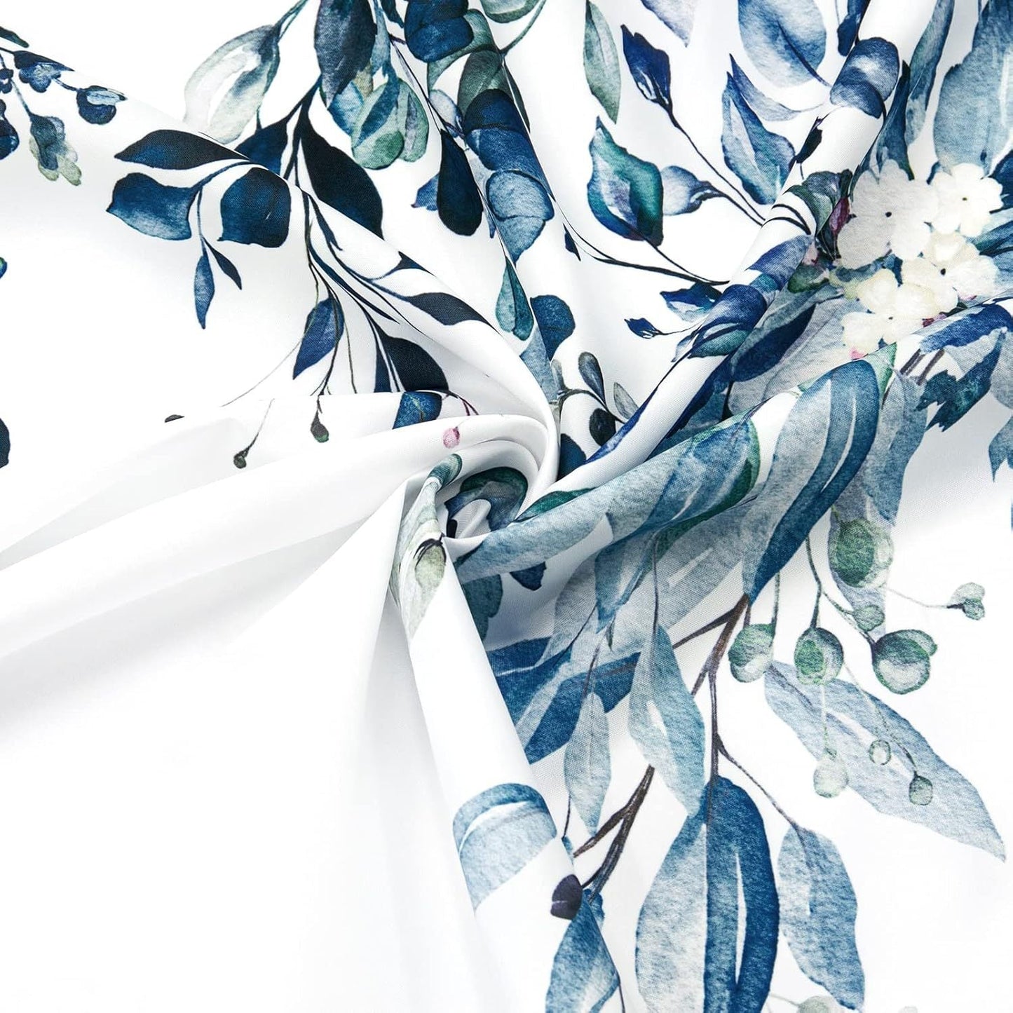 Floral Patterned Shower Curtain