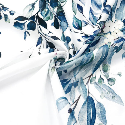 Floral Patterned Shower Curtain