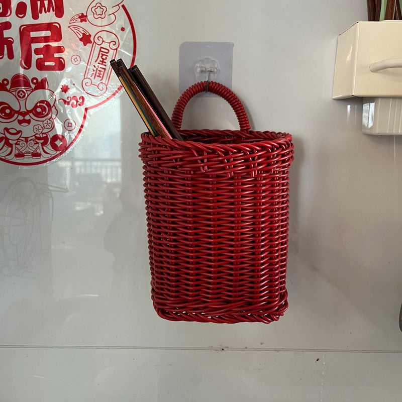 Unisex wall basket with practical hook Bowlift