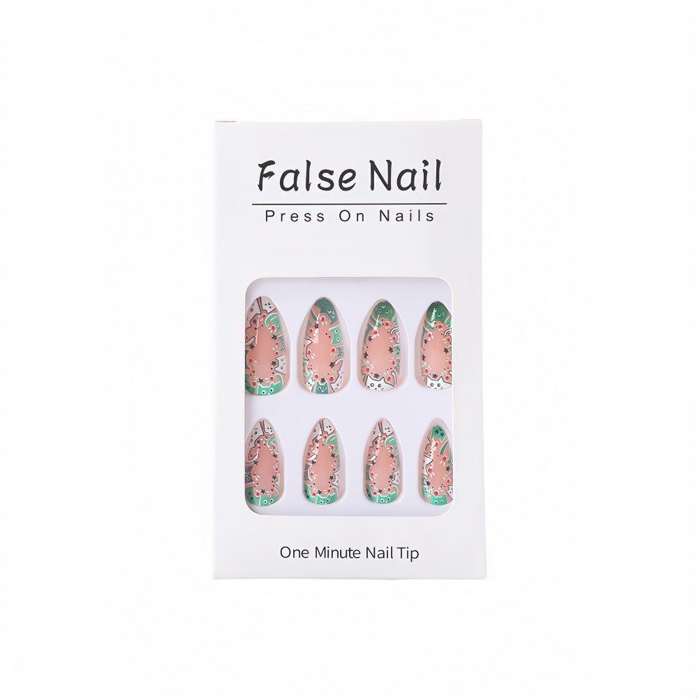 Artificial nail tips in creative design Acalora