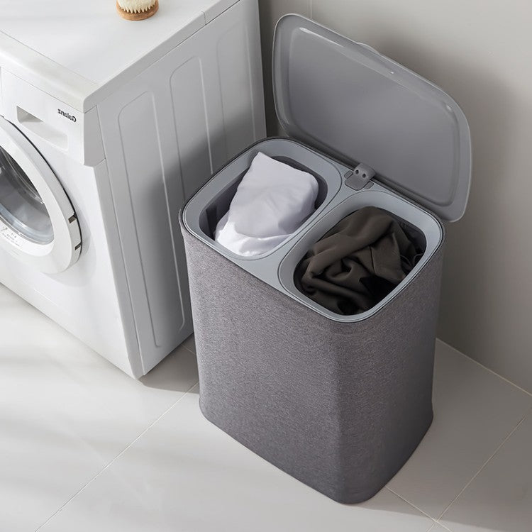 Practical laundry container with stylish lid Acalora