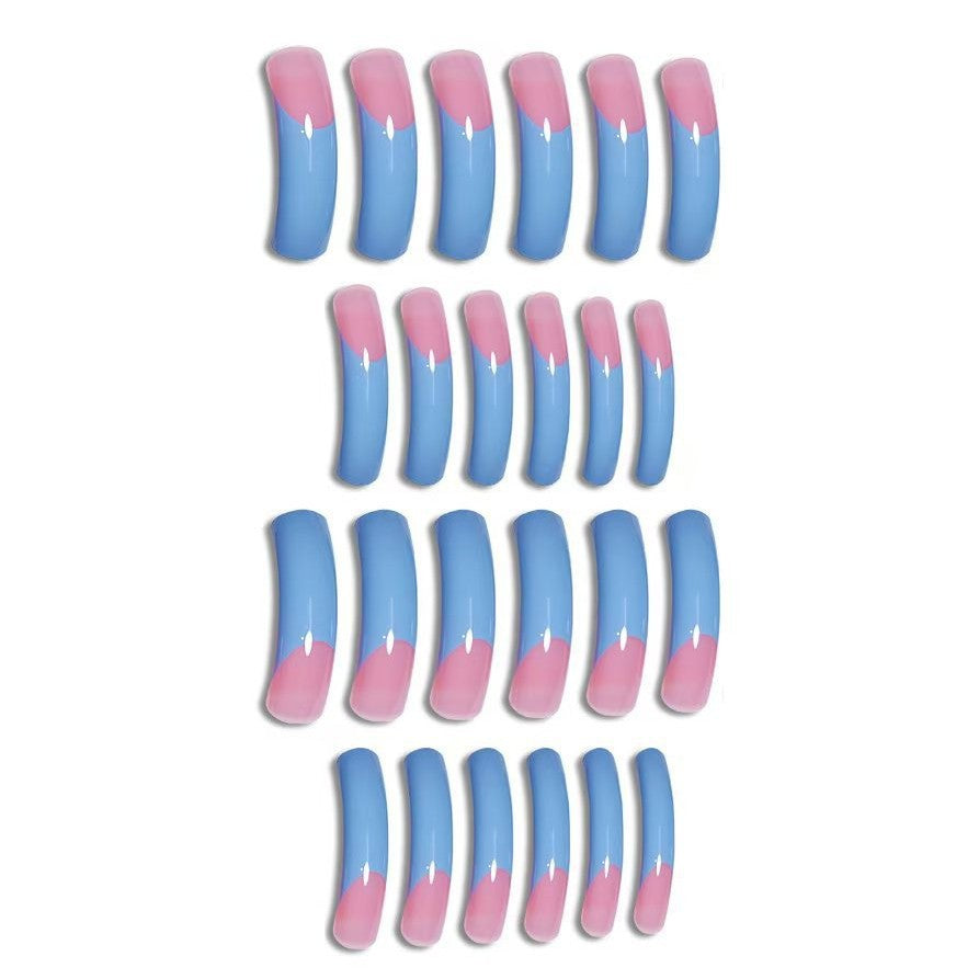 Glossy Long Stiletto Press-On Nails Acalora