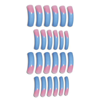 Glossy Long Stiletto Press-On Nails Acalora
