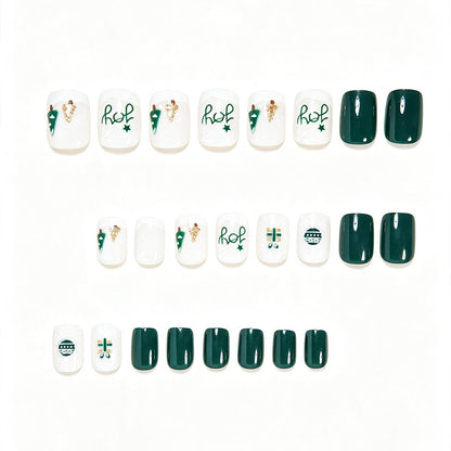 Festive Holiday Nail Art Design Acalora