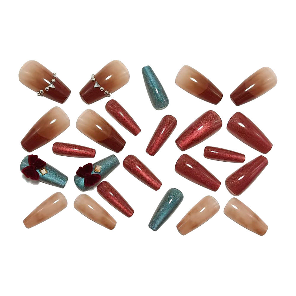 Artificial nails in elegant glamour design Acalora