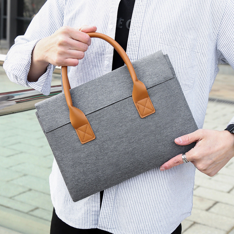 Elegant Structured Professional Tote Bag Acalora