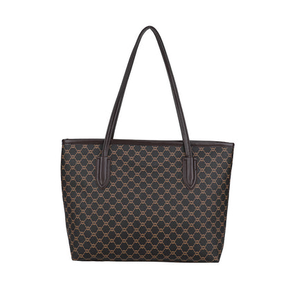 Elegant Geometric Pattern Tote Bag Acalora