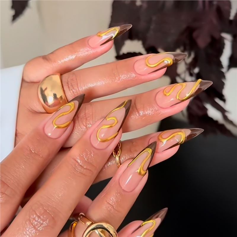 Artistic Acrylic Nail Art Acalora