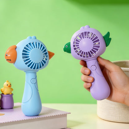 Ladies' Portable Handheld Fan with Animal Design Karnz