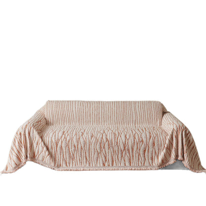 Textured Woven Sofa Cover