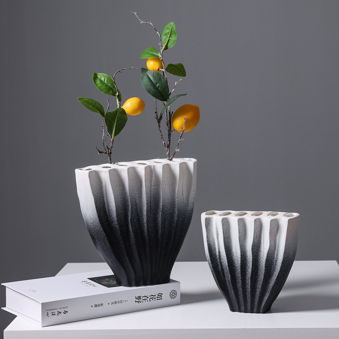 Decorative Textured Ceramic Vase