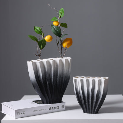 Decorative Textured Ceramic Vase