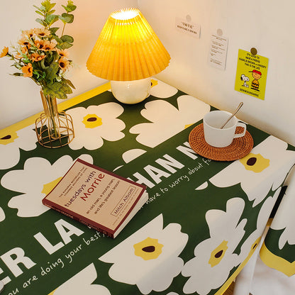 Checkered Pattern Dining Table Cloth