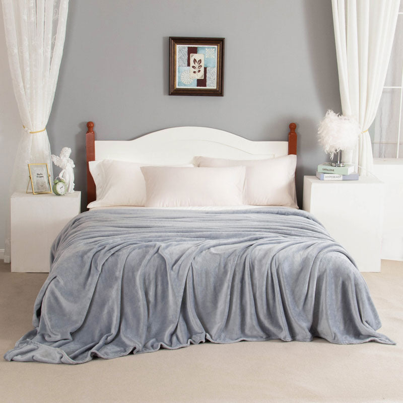 Plush Fleece Throw Blanket