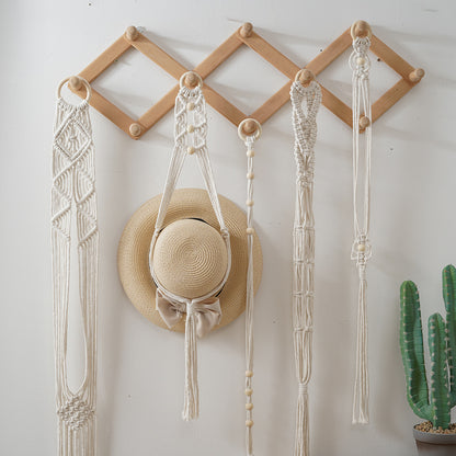 Macrame Hat Holder Acalora