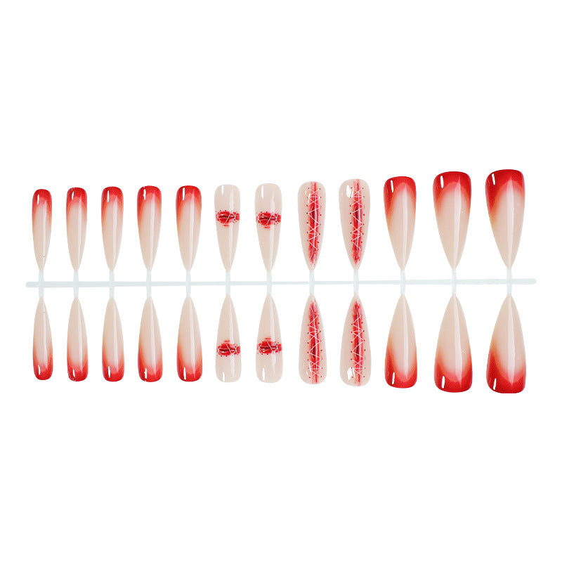 Ombre Stiletto Press-On Nail Set Acalora