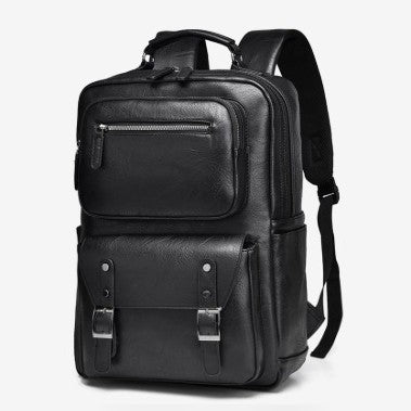 Premium Leather Travel Backpack Acalora