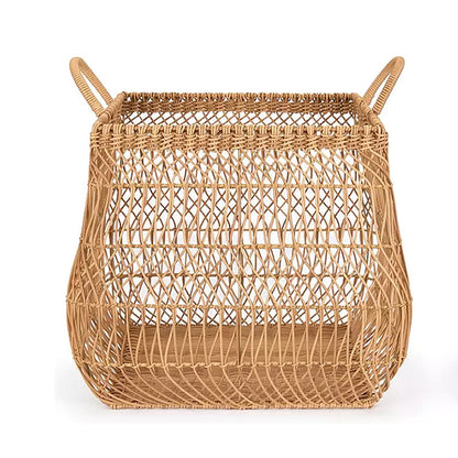 Handwoven Storage Basket with Open Design Acalora