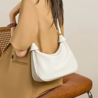 Stylish Curved Shoulder Bag Acalora