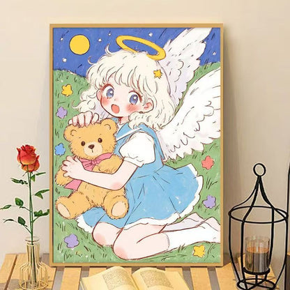 Whimsical Anime Art Print
