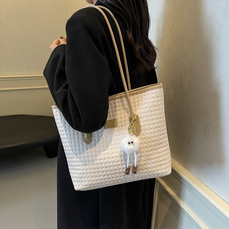 Woven Patterned Shoulder Bag Acalora