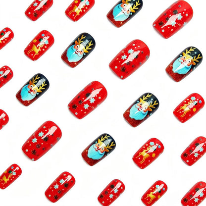Christmas-Themed Nail Art Set Acalora