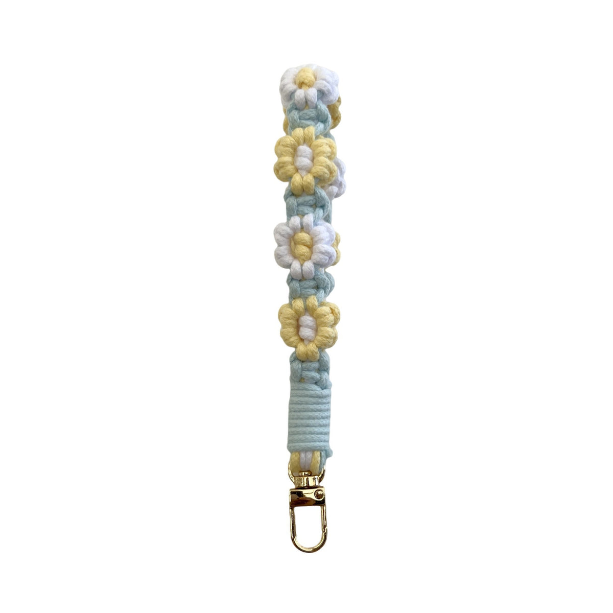 Floral Macrame Keychain Holder Acalora 1788942629