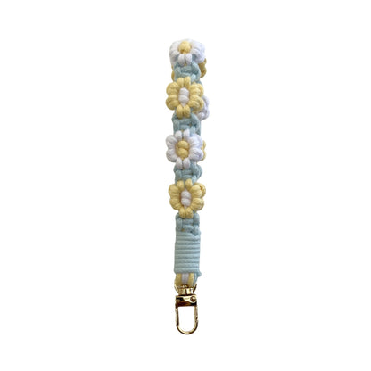 Floral Macrame Keychain Holder Acalora 1788942629
