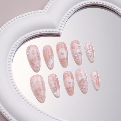 Elegant 3D Decorative Nail Enhancements Acalora