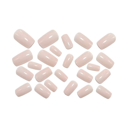 Artificial nails in elegant nude look Acalora