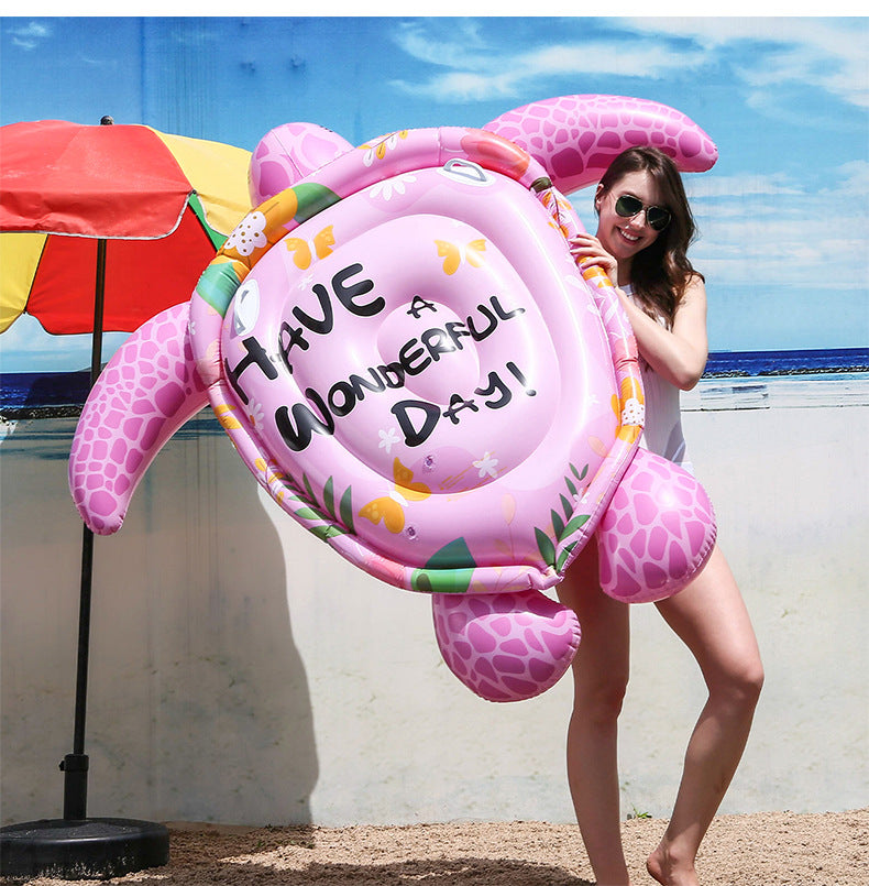 Ladies' Inflatable Turtle Lounger Brehn