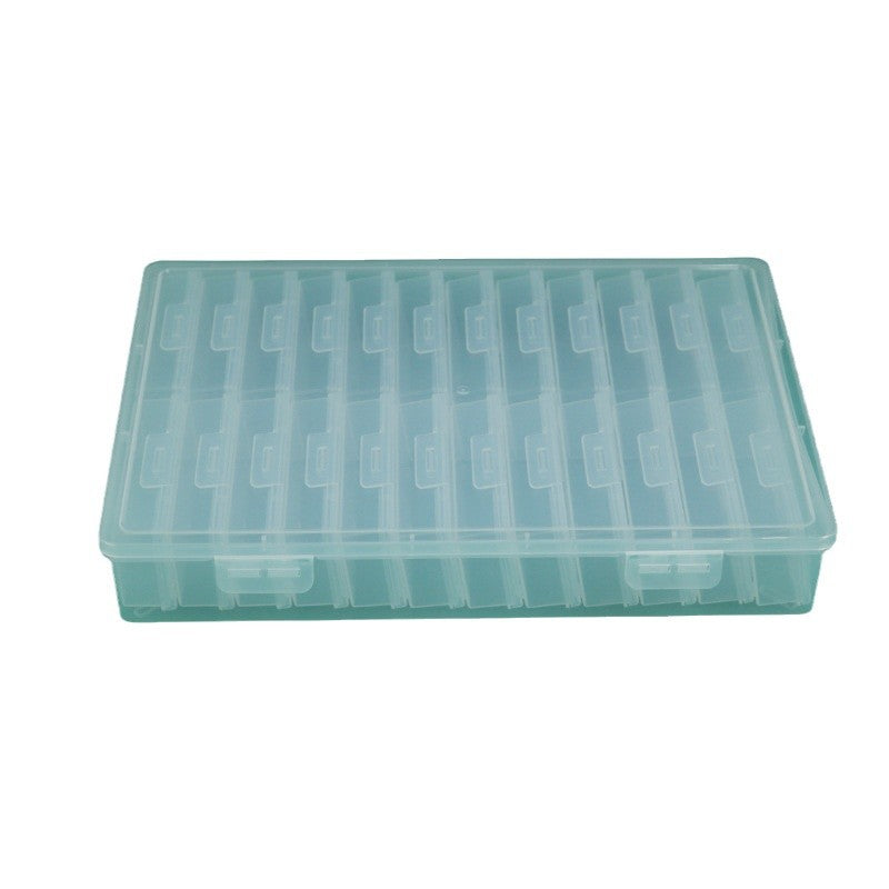 Multi-Division Transparent Craft Storage Box Acalora