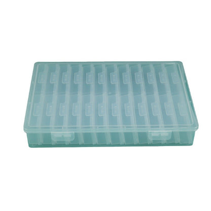 Multi-Division Transparent Craft Storage Box Acalora
