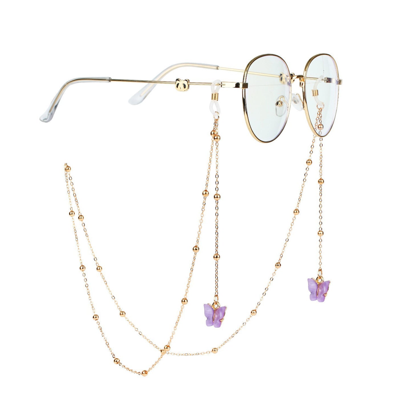 Decorative Butterfly Eyewear Chain Acalora